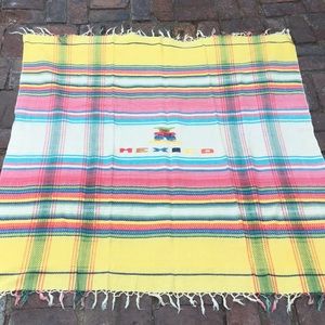 Reversible vintage Mexico tablecloth